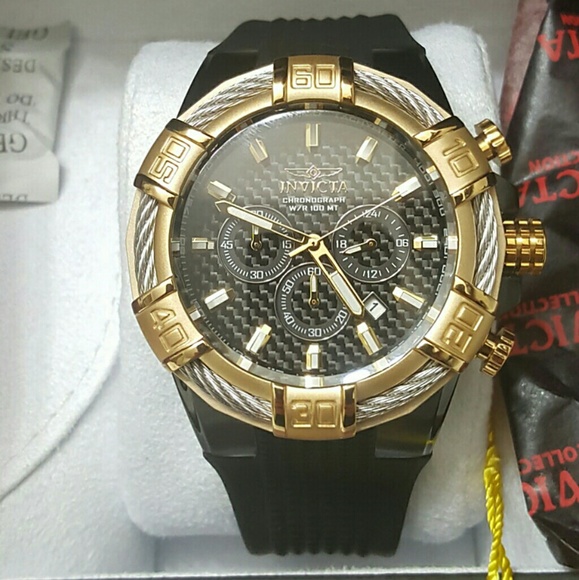 Invicta Accessories Brand New Invicta Bolt Carbon Fiber Watch